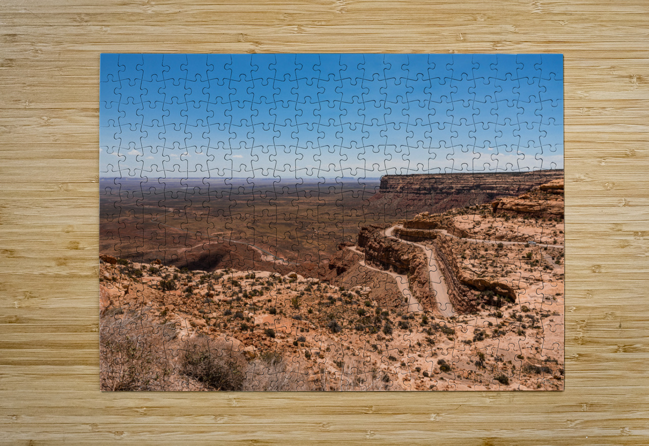 Moki Dugway Switchback Road Valley View Jennifer White Puzzle printing