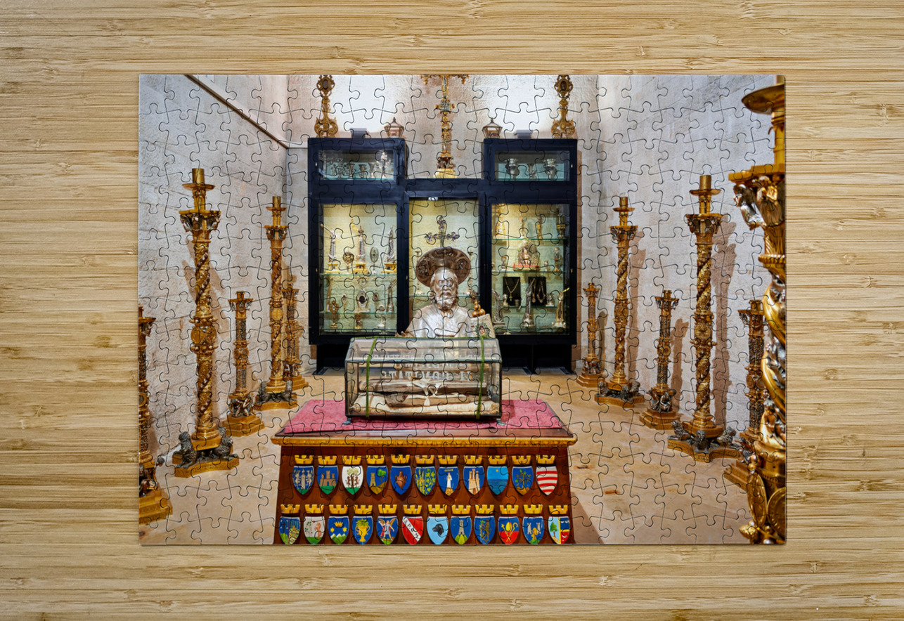 Apulia Puglia Italy. Bari. The Pontifical Basilica of Saint Nicholas Marco Brivio Puzzle printing