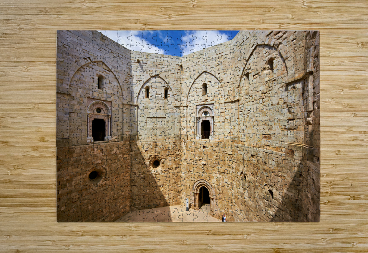 Apulia Puglia Italy. Castel del Monte Marco Brivio Puzzle printing