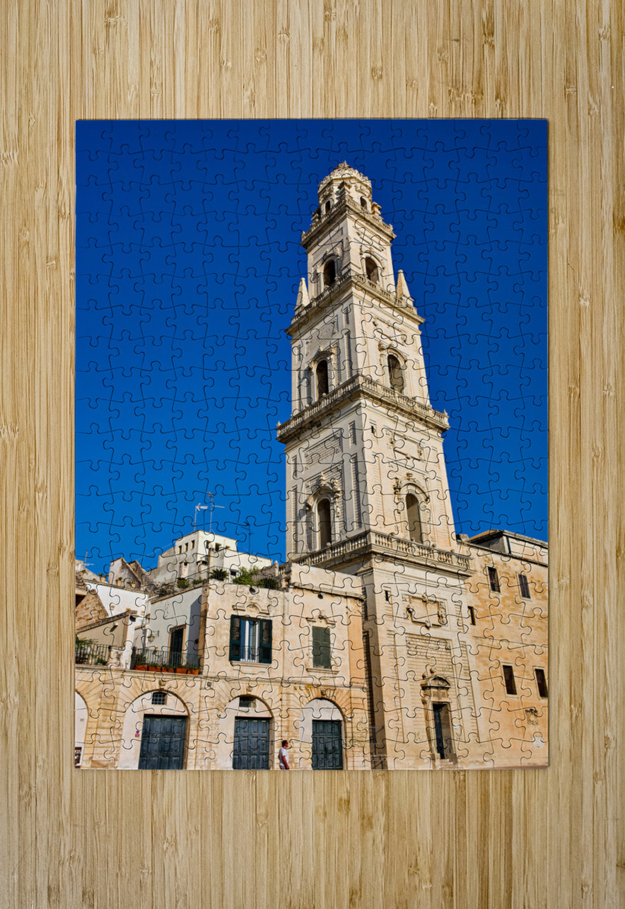 Apulia Puglia Salento Italy. Lecce. Cathedral Maria Santissima Assunta and Saint Orontius Marco Brivio Puzzle printing