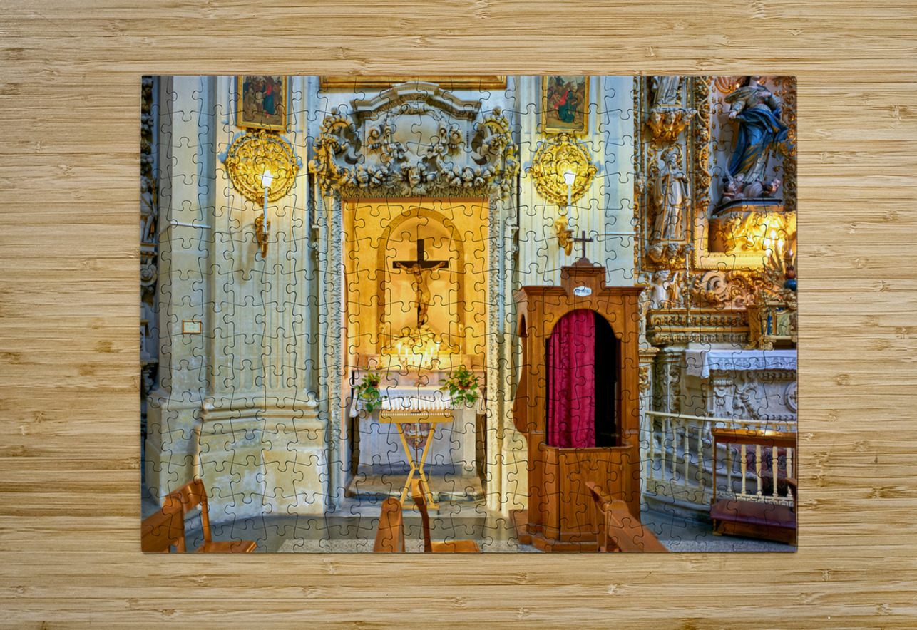 Apulia Puglia Salento Italy. Lecce. Santa Chiara church Marco Brivio Puzzle printing