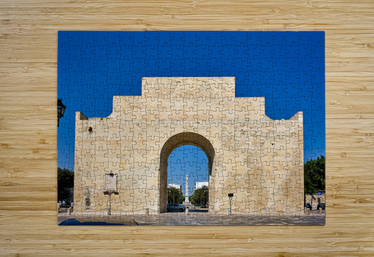 Apulia Puglia Salento Italy. Lecce. Porta Napoli Marco Brivio Puzzle printing