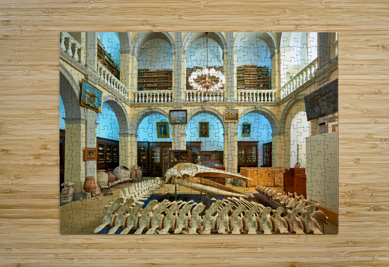 Salento. Apulia Puglia Italy. Gallipoli. Civic Museum Emanuele Barba Marco Brivio Puzzle printing