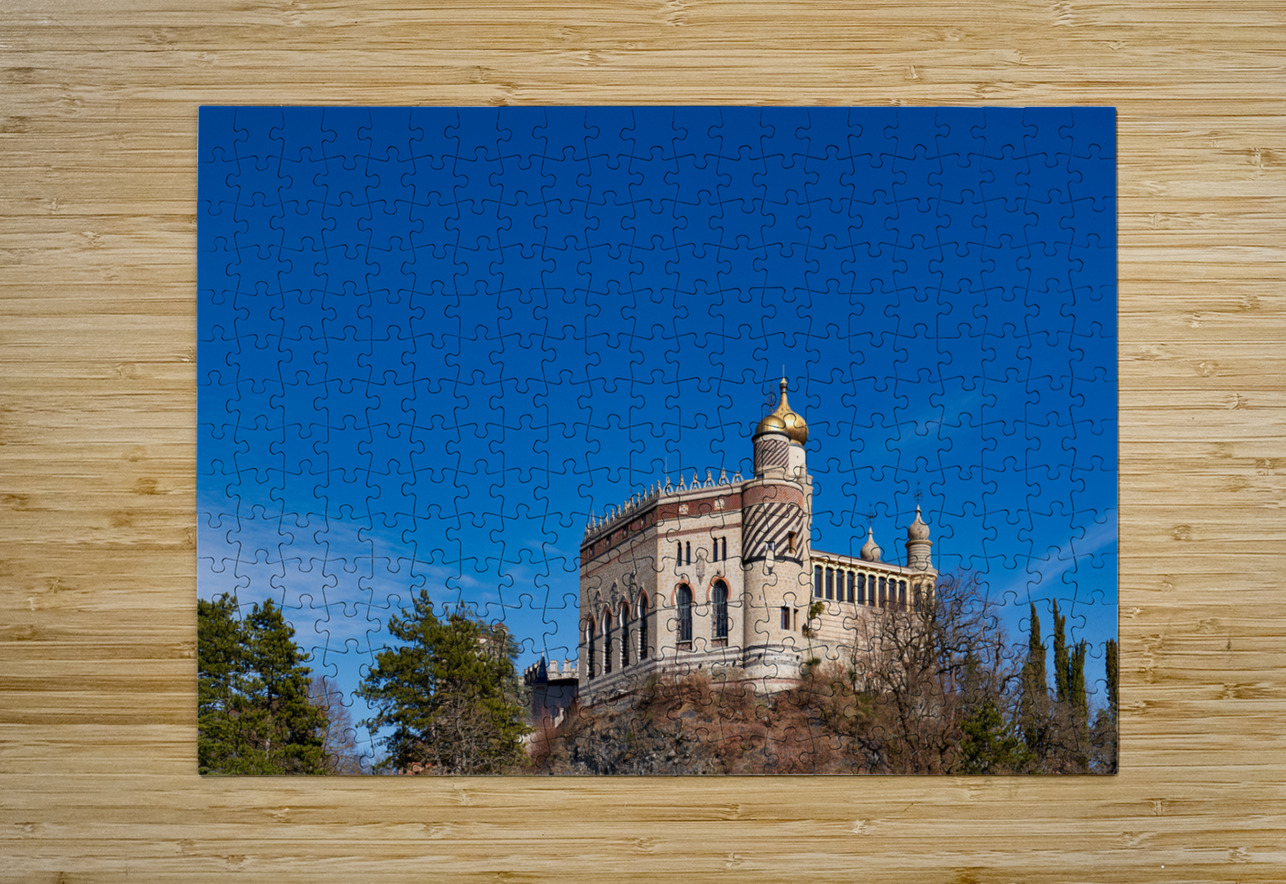 Bologna Italy. Rocchetta Mattei is a fortress located in the northern Apennines Marco Brivio Puzzle printing