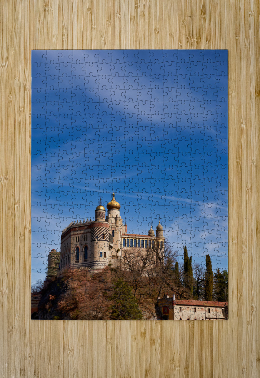 Bologna Italy. Rocchetta Mattei is a fortress located in the northern Apennines Marco Brivio Puzzle printing
