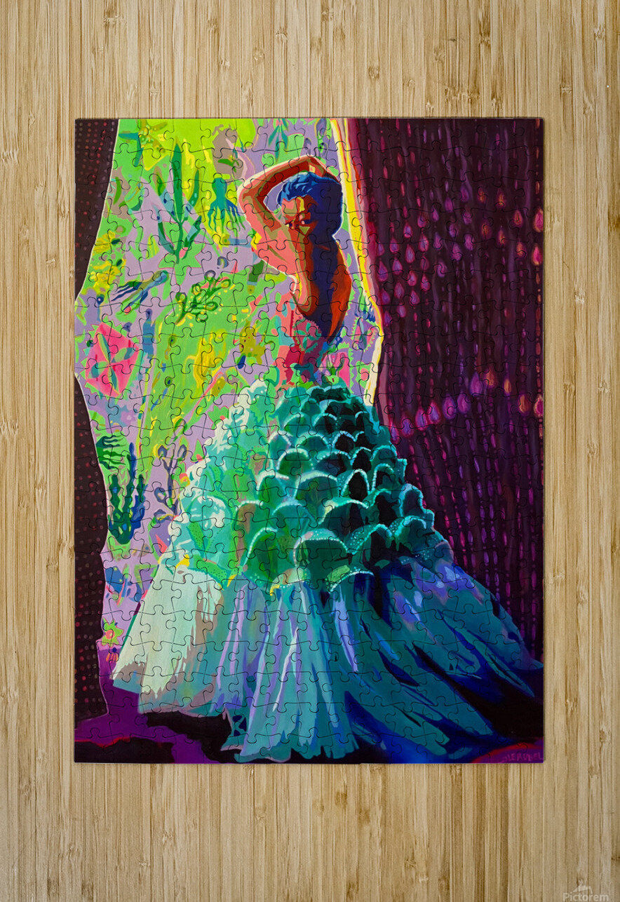 Sea Goddess  Nicole Rubel Puzzle printing