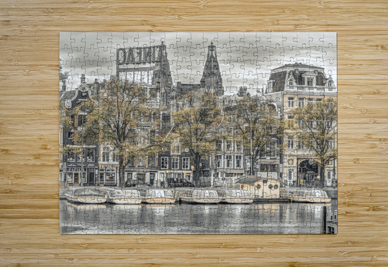 Amsterdam waterfront Assaf Frank Puzzle printing