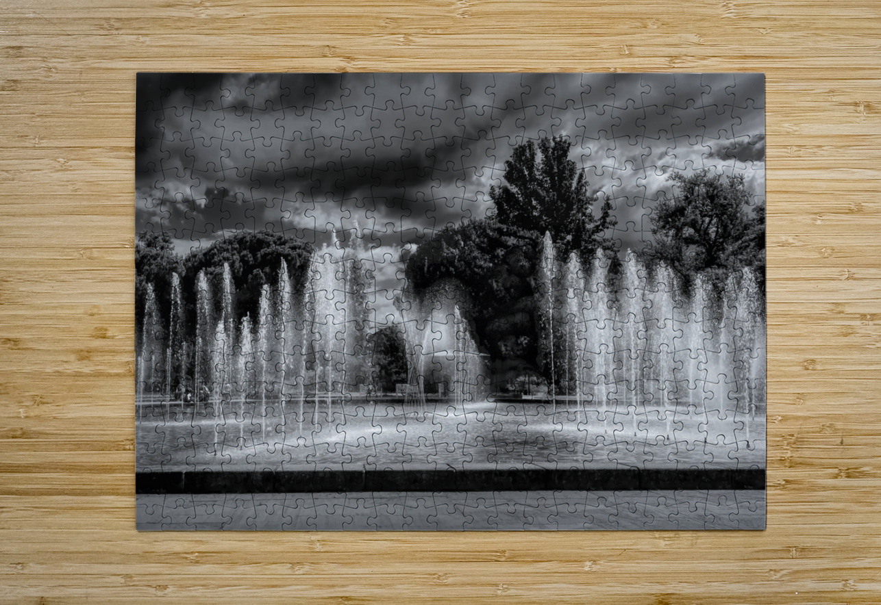 Frankfurt Botanical and Palmengarten Fountains Norma Brandsberg Photography Puzzle printing