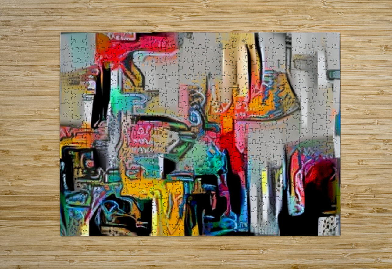 red men briage Luciano Puzzle printing