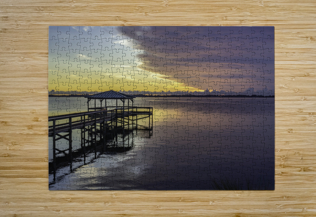 Lavender sky Kai Hoskins Puzzle printing