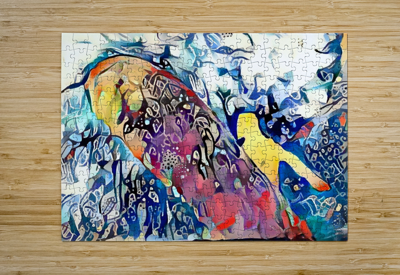 Kaleidoscopic Flow Luciano Puzzle printing