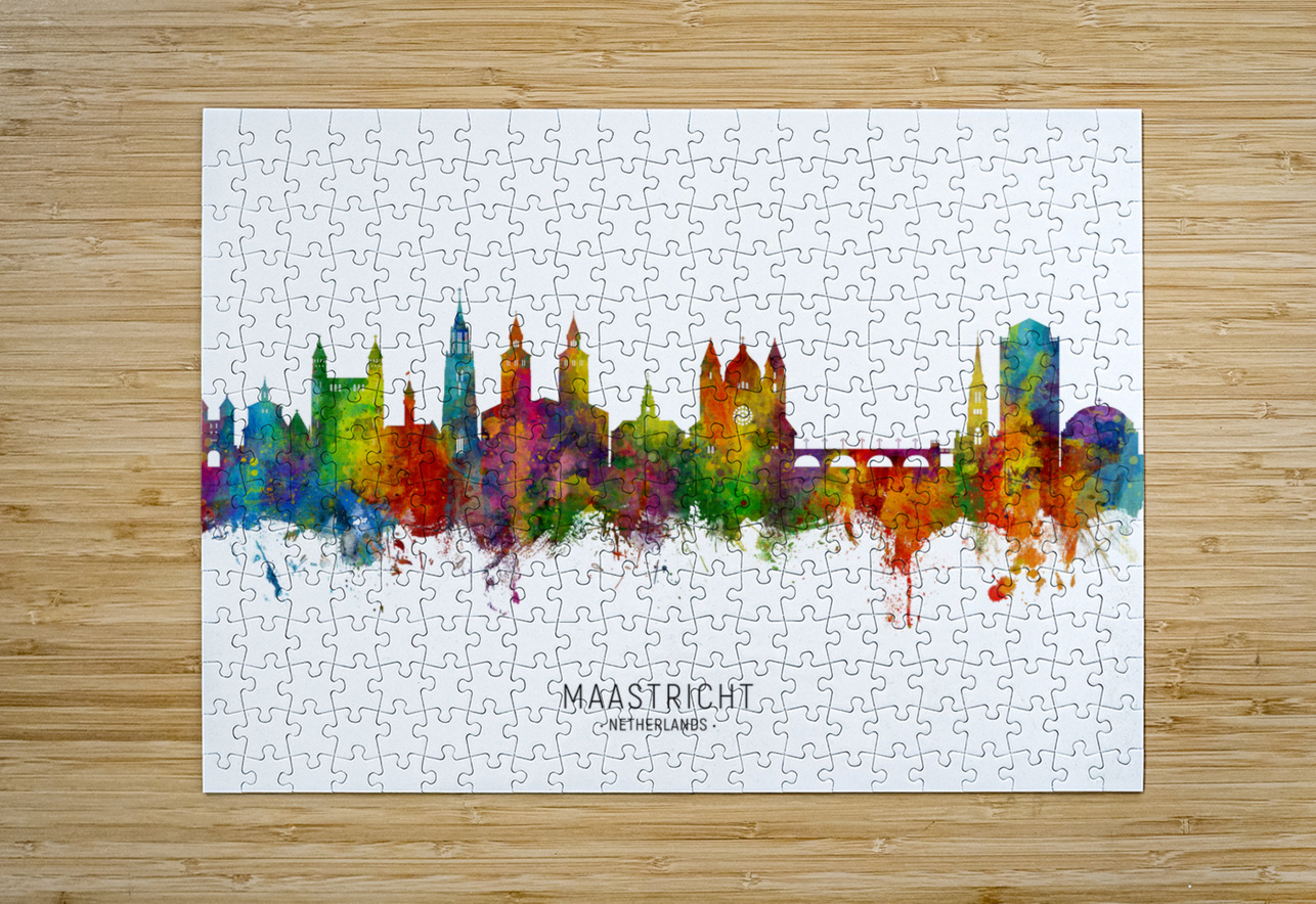 Maastricht The Netherlands Skyline Michael Tompsett Puzzle printing