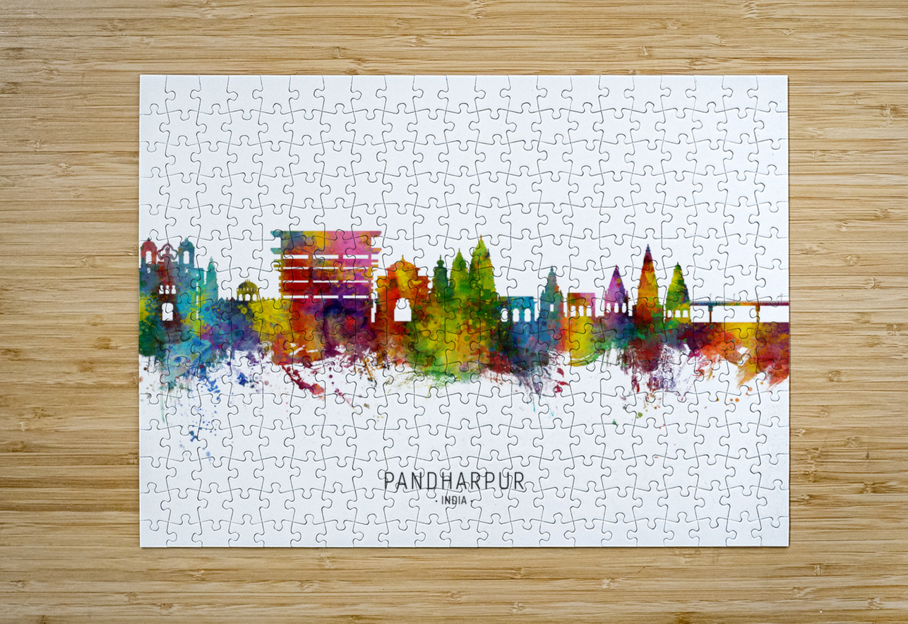 Pandharpur Skyline India Michael Tompsett Puzzle printing