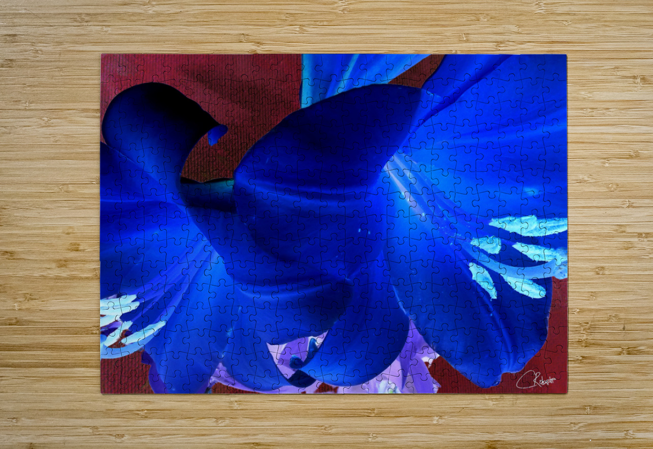  Abstract Colour Popping Lilies Catriona Roberts Nature Photography and Designs Puzzle printing