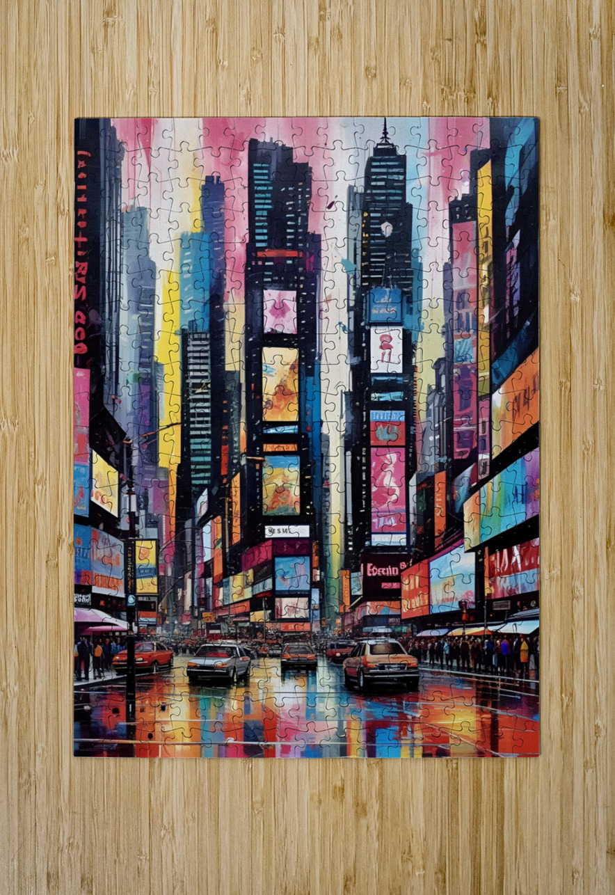 Times Square 2024 06 17 16 12 25 Magikheart Puzzle printing