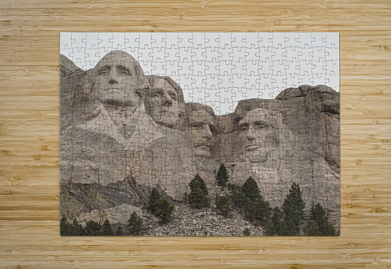Mt Rushmore 1 Dan Booth Puzzle printing