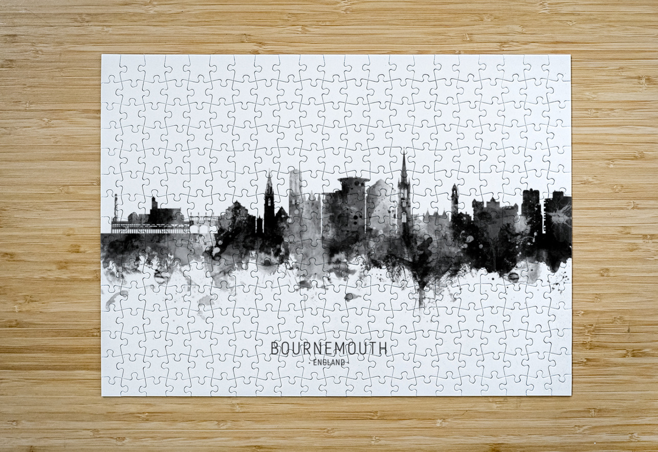 Bournemouth England Skyline Michael Tompsett Puzzle printing