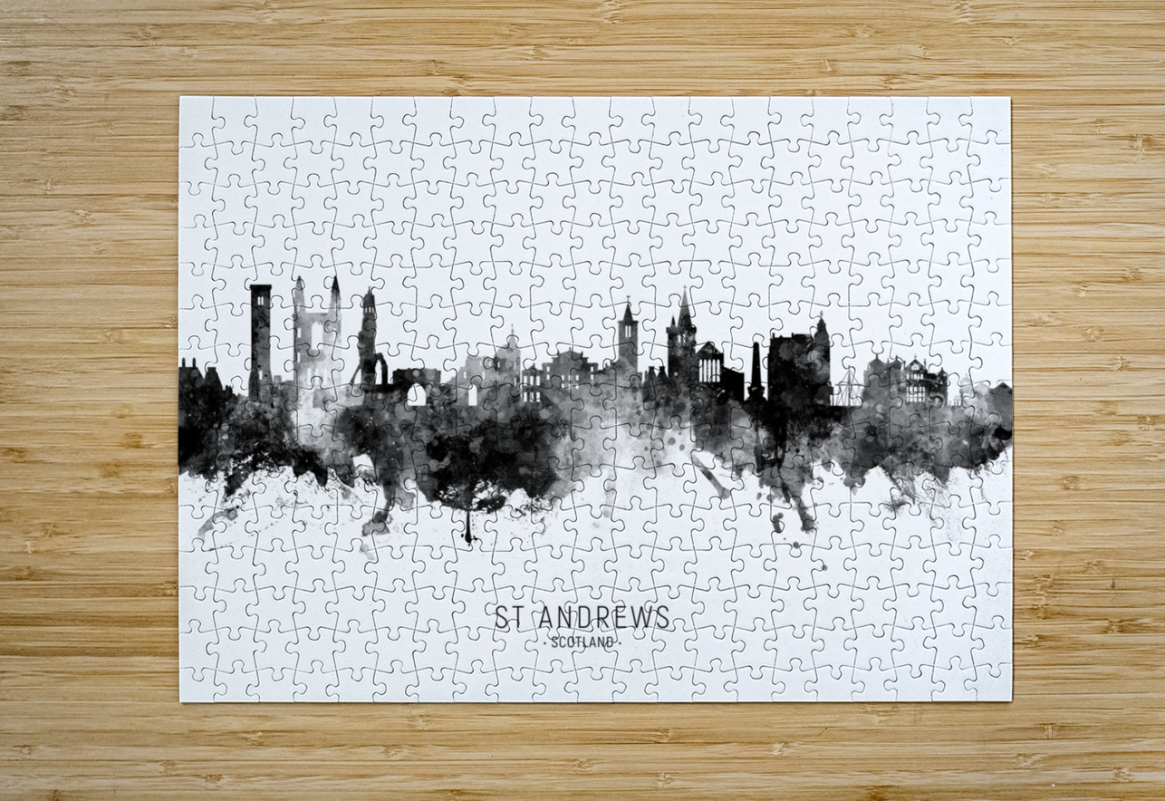 St Andrews Scotland Skyline Michael Tompsett Puzzle printing