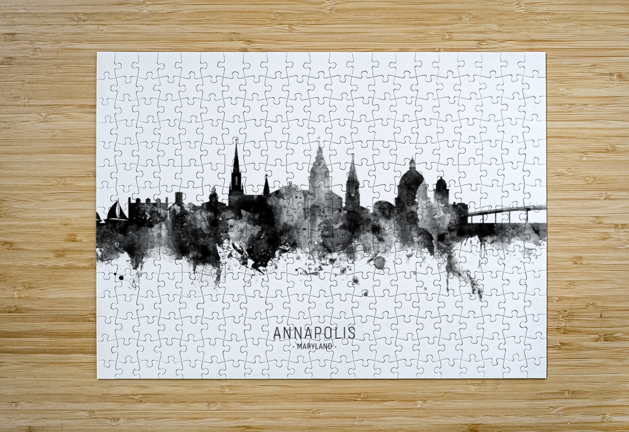 Annapolis Maryland Skyline Michael Tompsett Puzzle printing