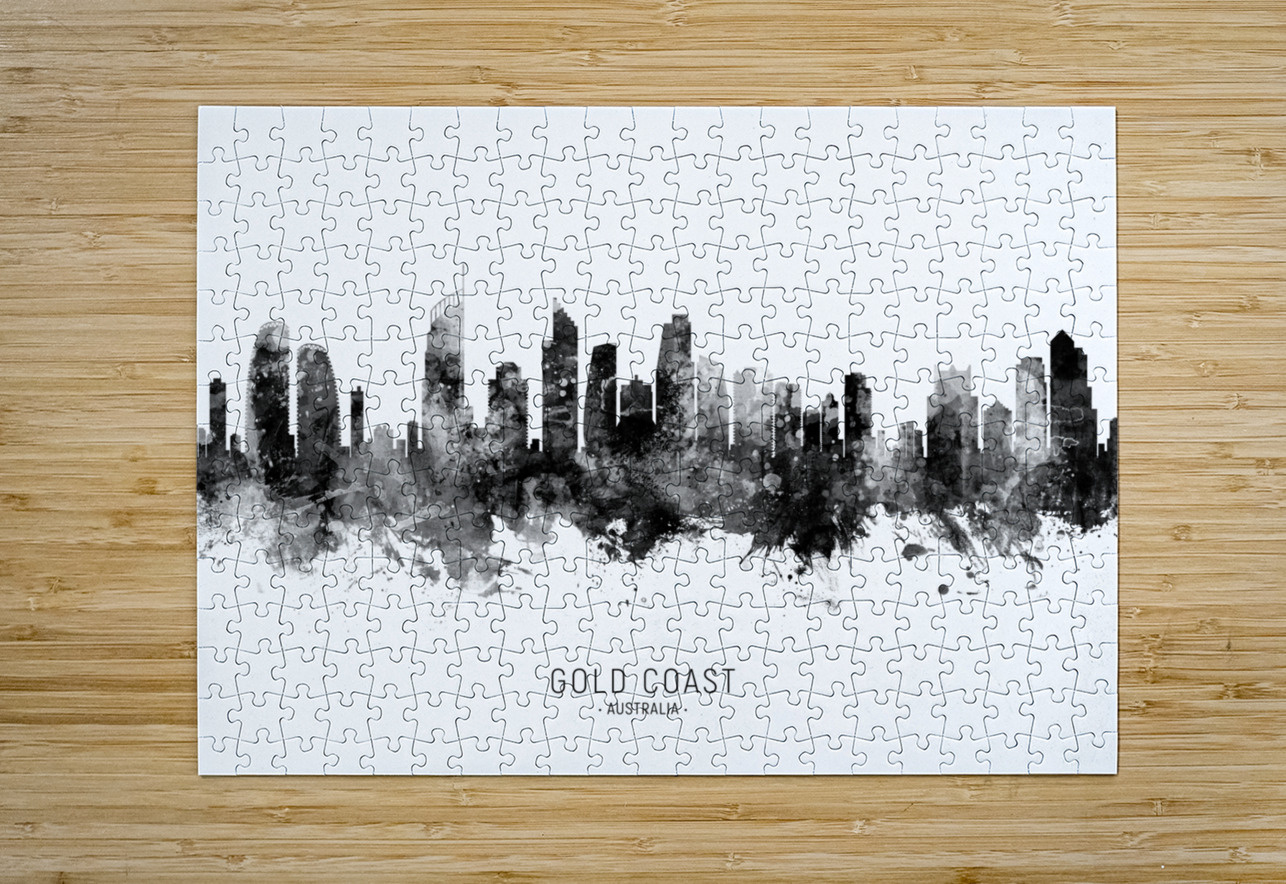 Gold Coast Australia Skyline Michael Tompsett Puzzle printing
