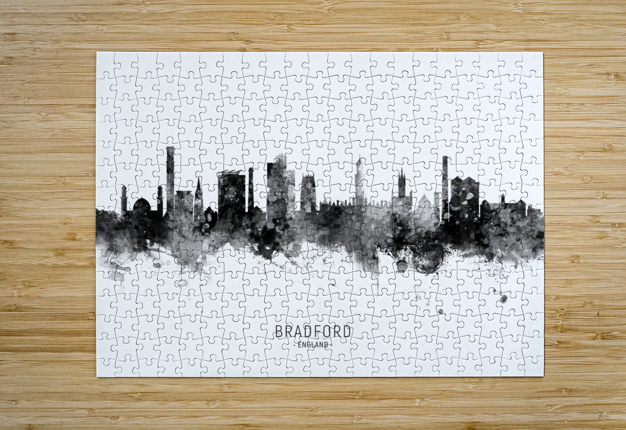 Bradford England Skyline Michael Tompsett Puzzle printing