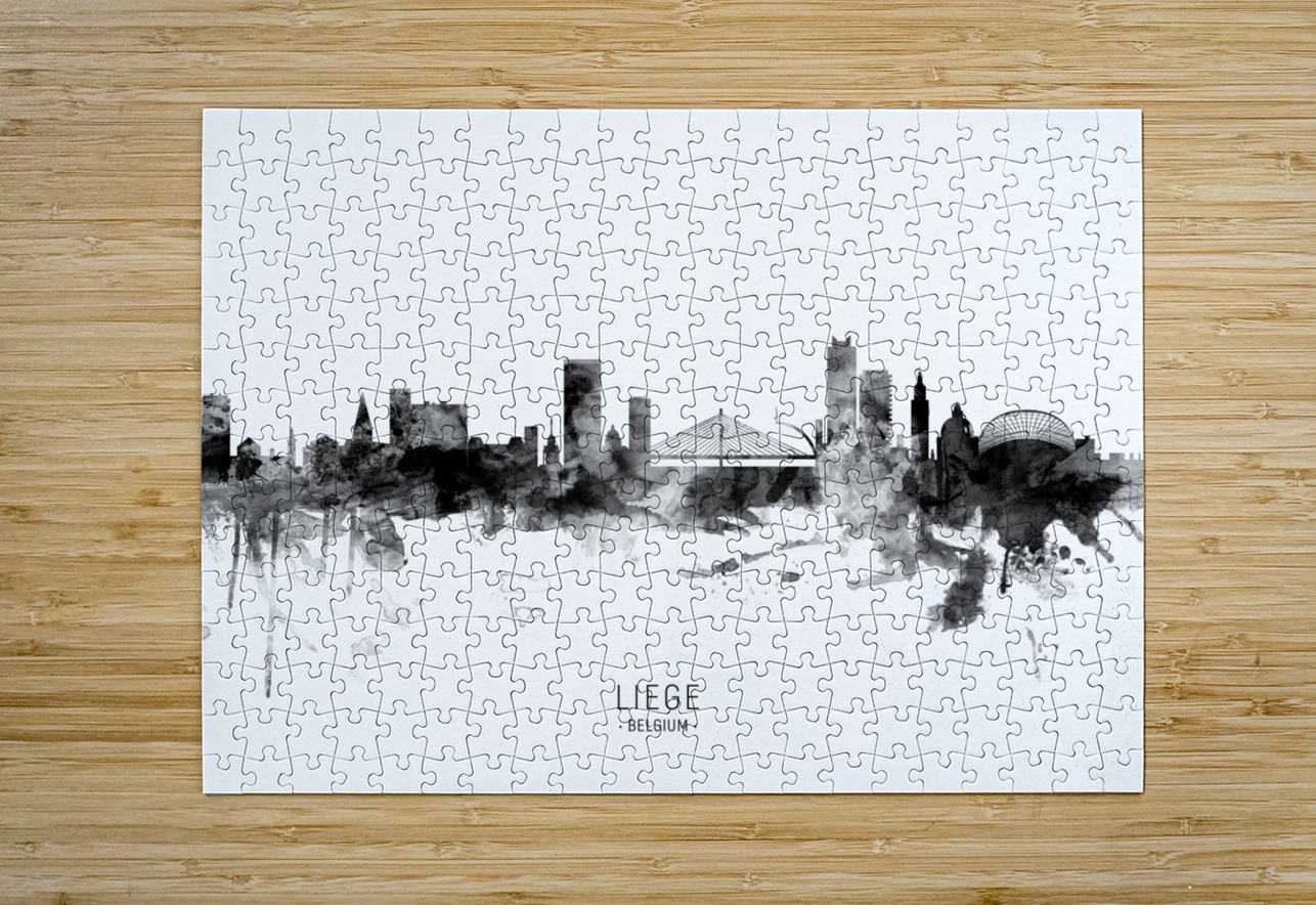 Liege Belgium Skyline Michael Tompsett Puzzle printing