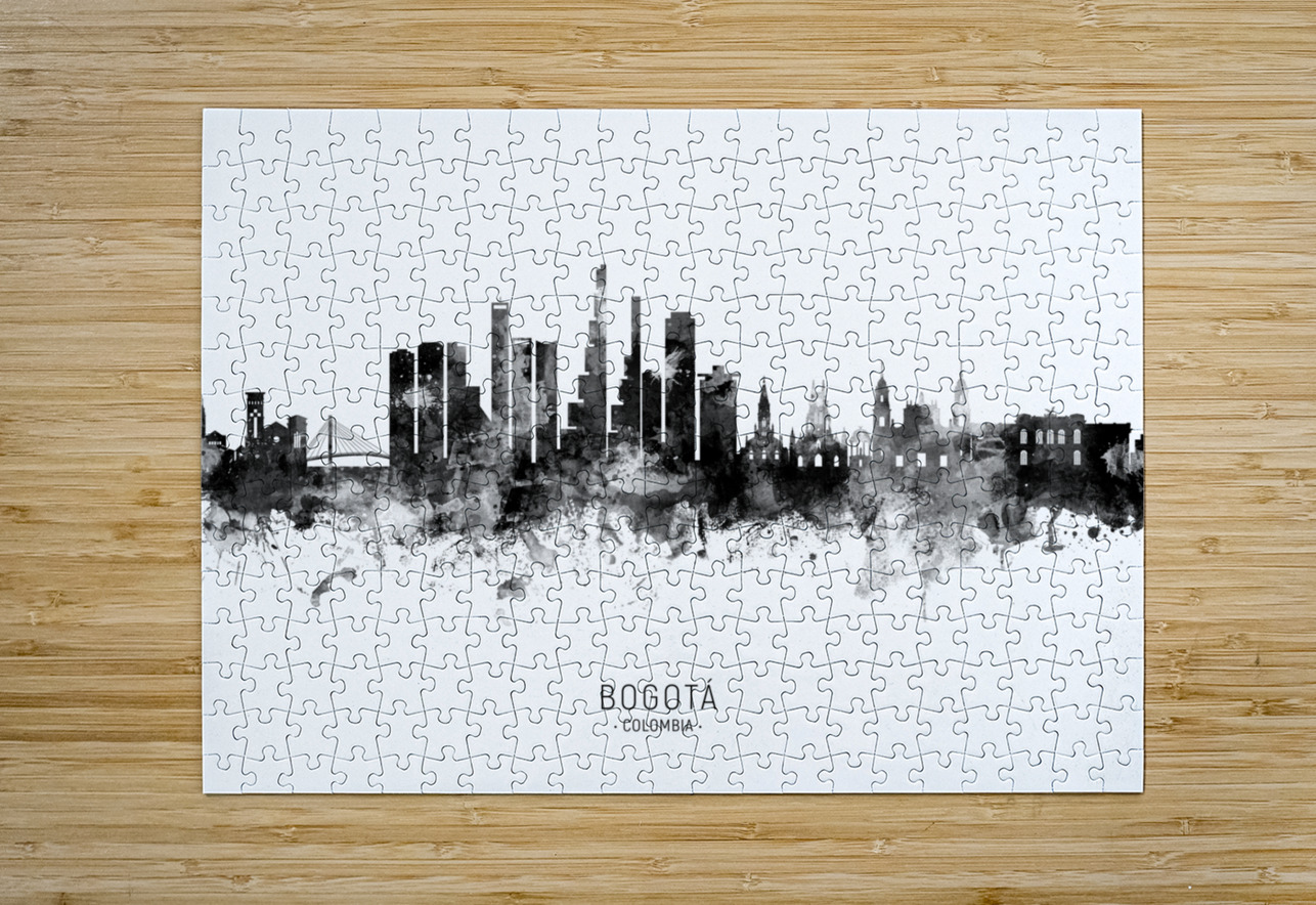 Bogota Colombia Skyline Michael Tompsett Puzzle printing