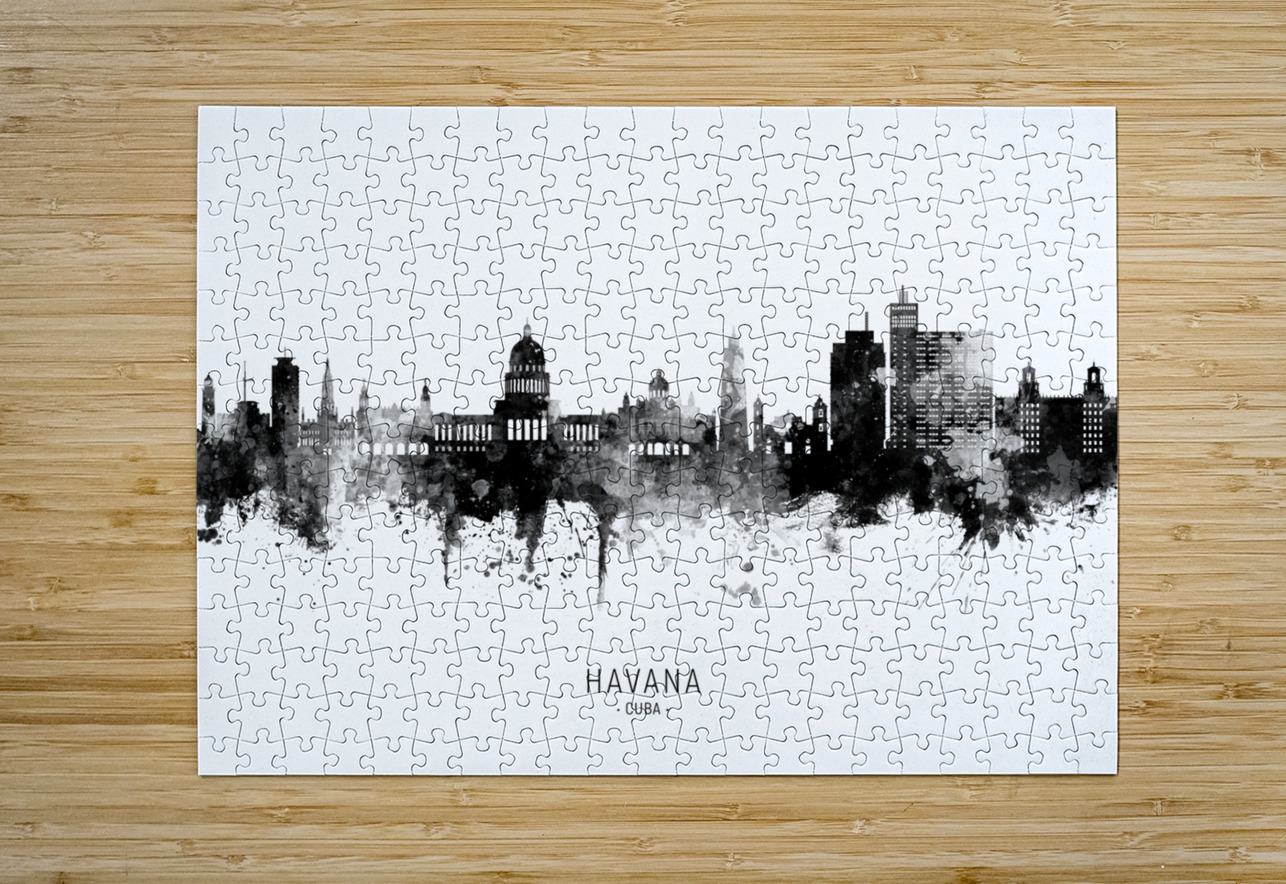 Havana Cuba Skyline Michael Tompsett Puzzle printing