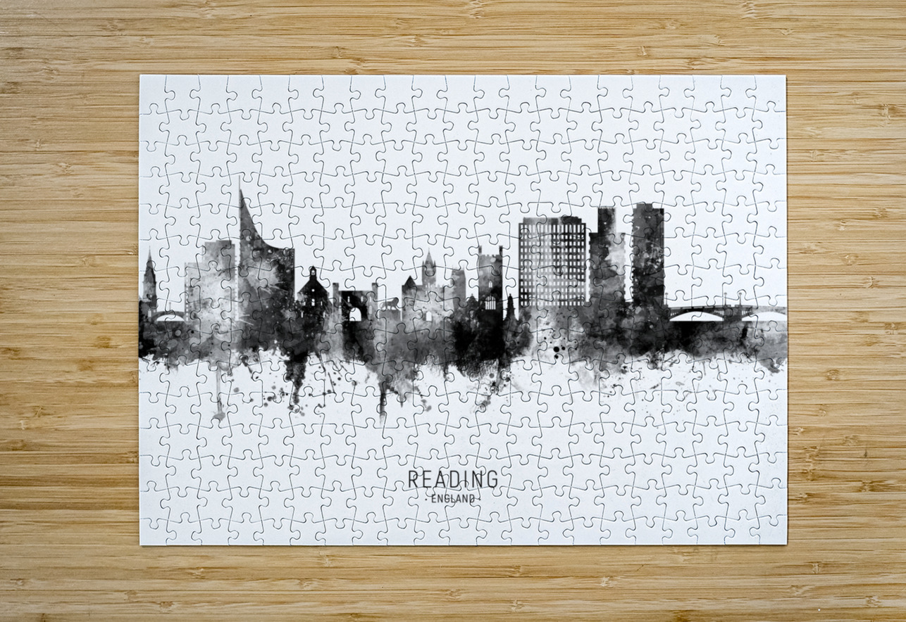 Reading England Skyline Michael Tompsett Puzzle printing