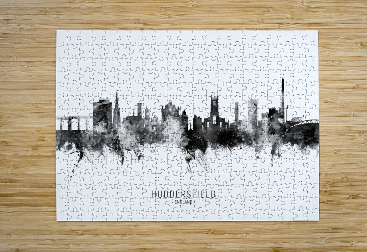 Huddersfield England Skyline Michael Tompsett Puzzle printing