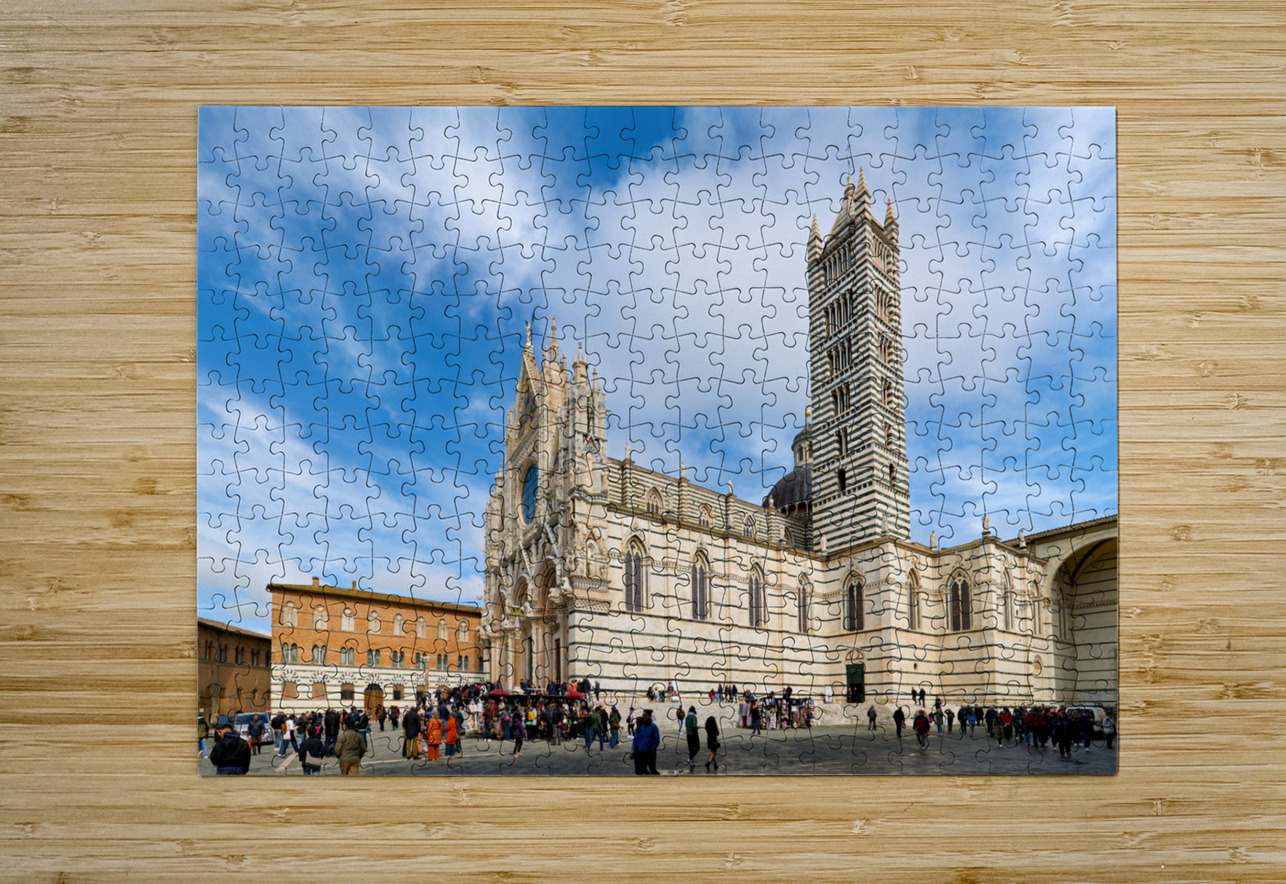 Siena Tuscany Italy. The Cathedral Marco Brivio Puzzle printing