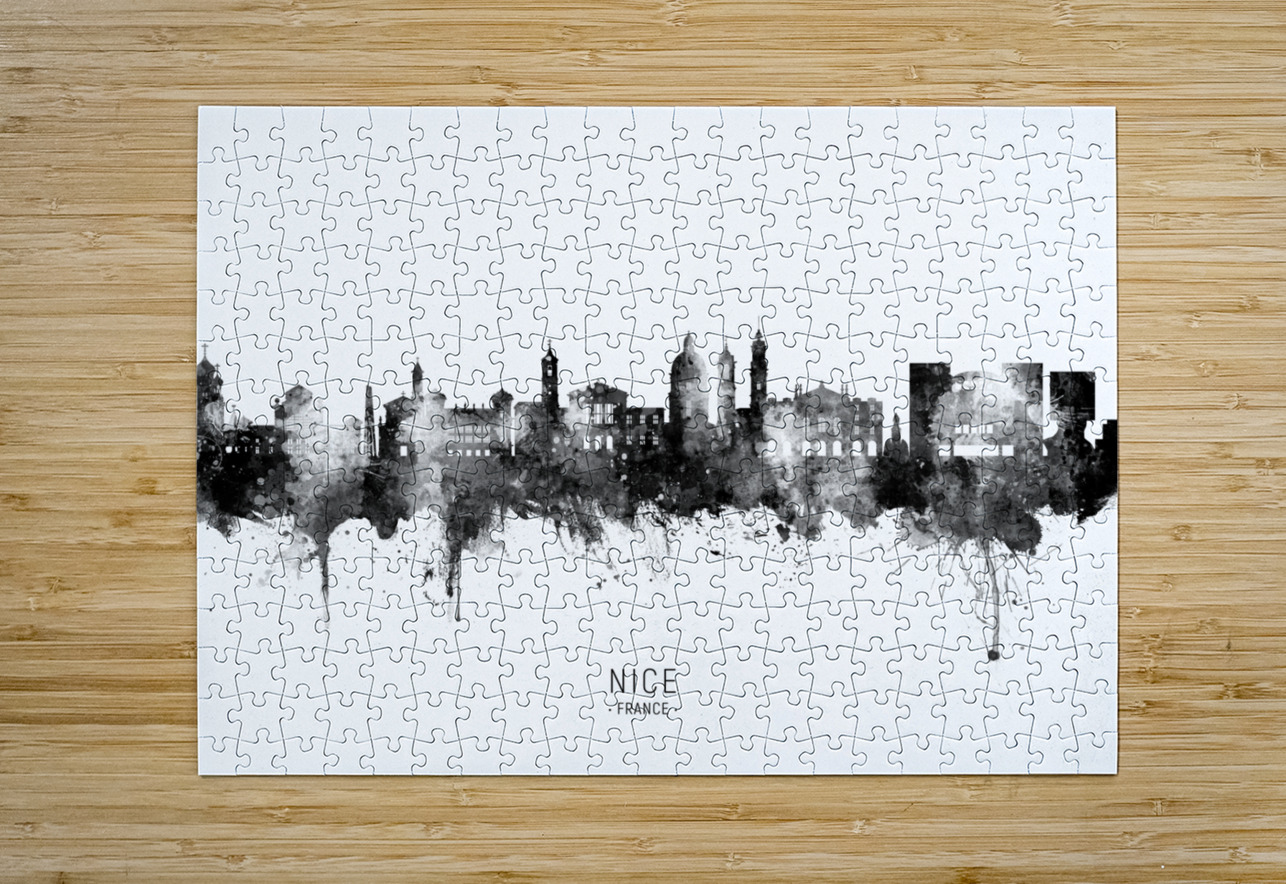 Nice France Skyline Michael Tompsett Puzzle printing