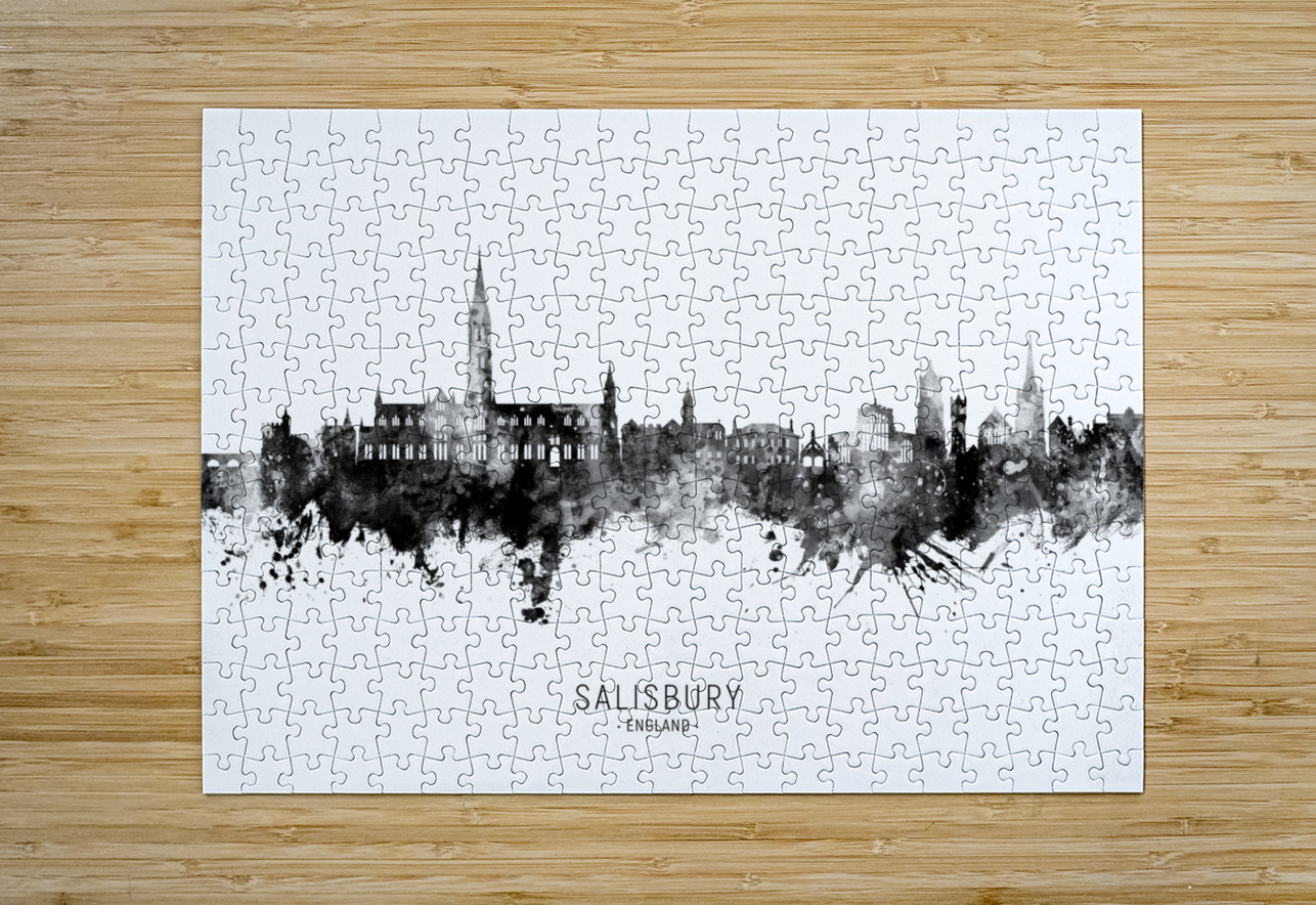 Salisbury England Skyline Michael Tompsett Puzzle printing