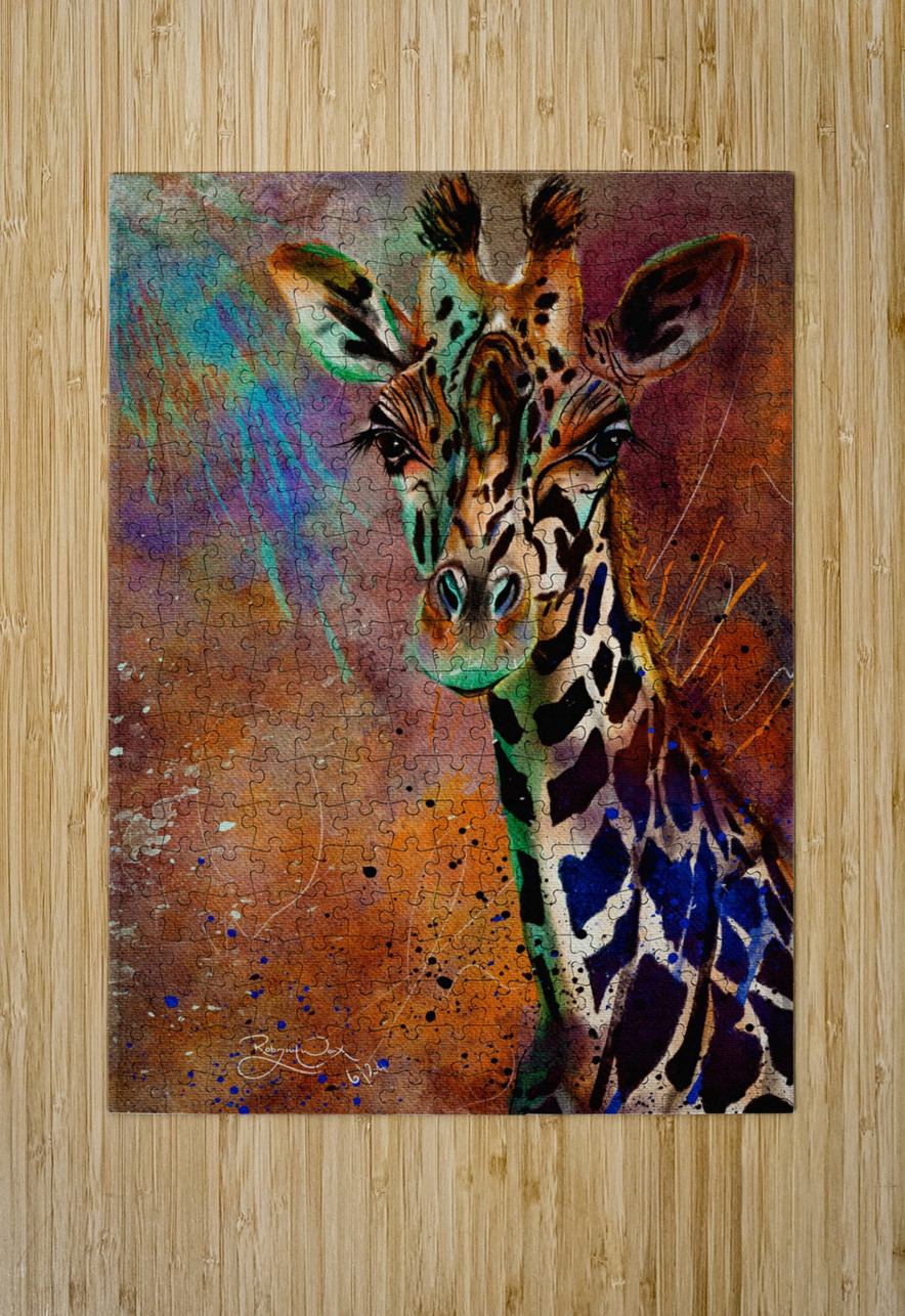 George Giraffe RobzLipner Puzzle printing
