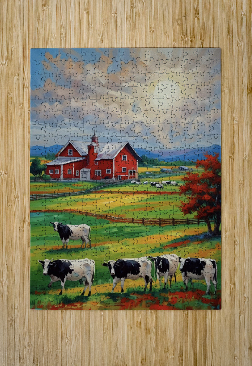 Pennsylvania Dairy Farm 2024 06 26 14 22 00 Magikheart Puzzle printing