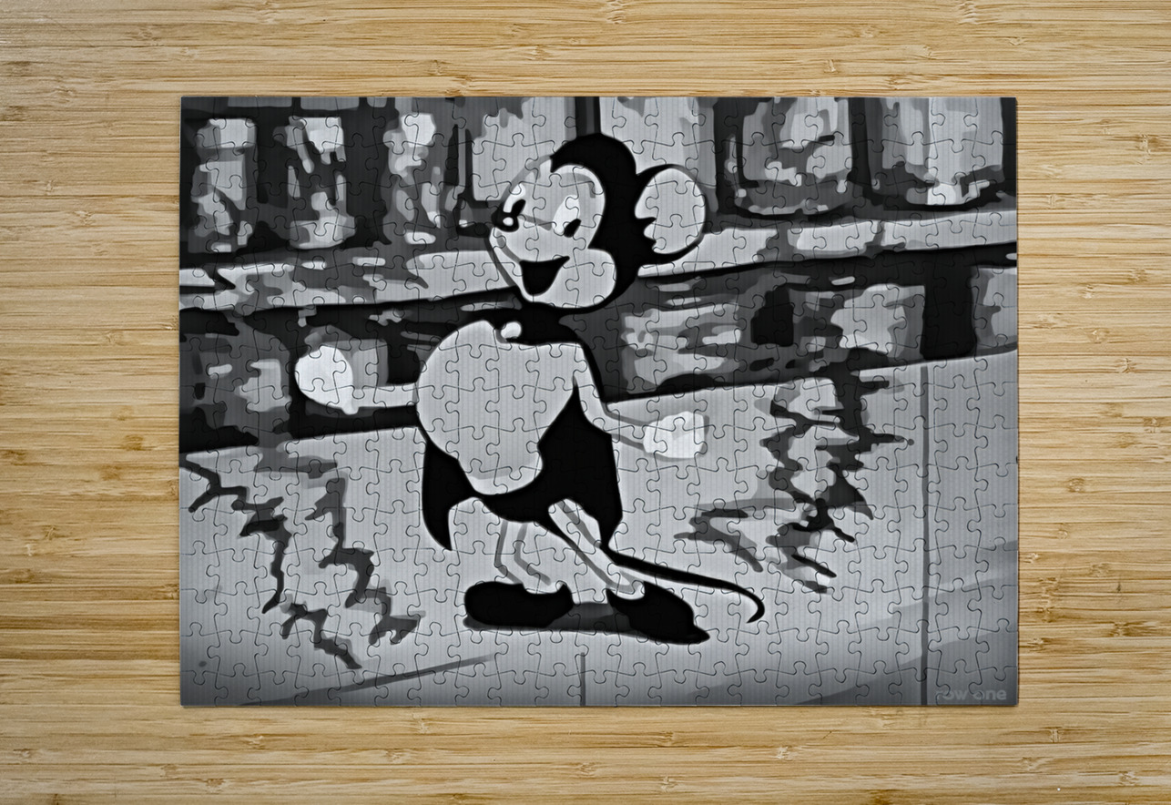 1942 Mighty Mouse Cartoon Art II Row One Brand Puzzle printing