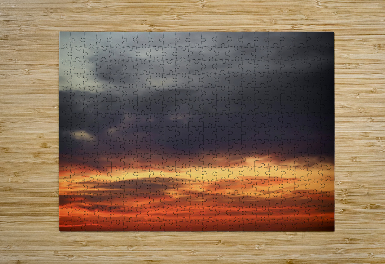 Night Falls with a Dark Wave Thea Menagh Puzzle printing