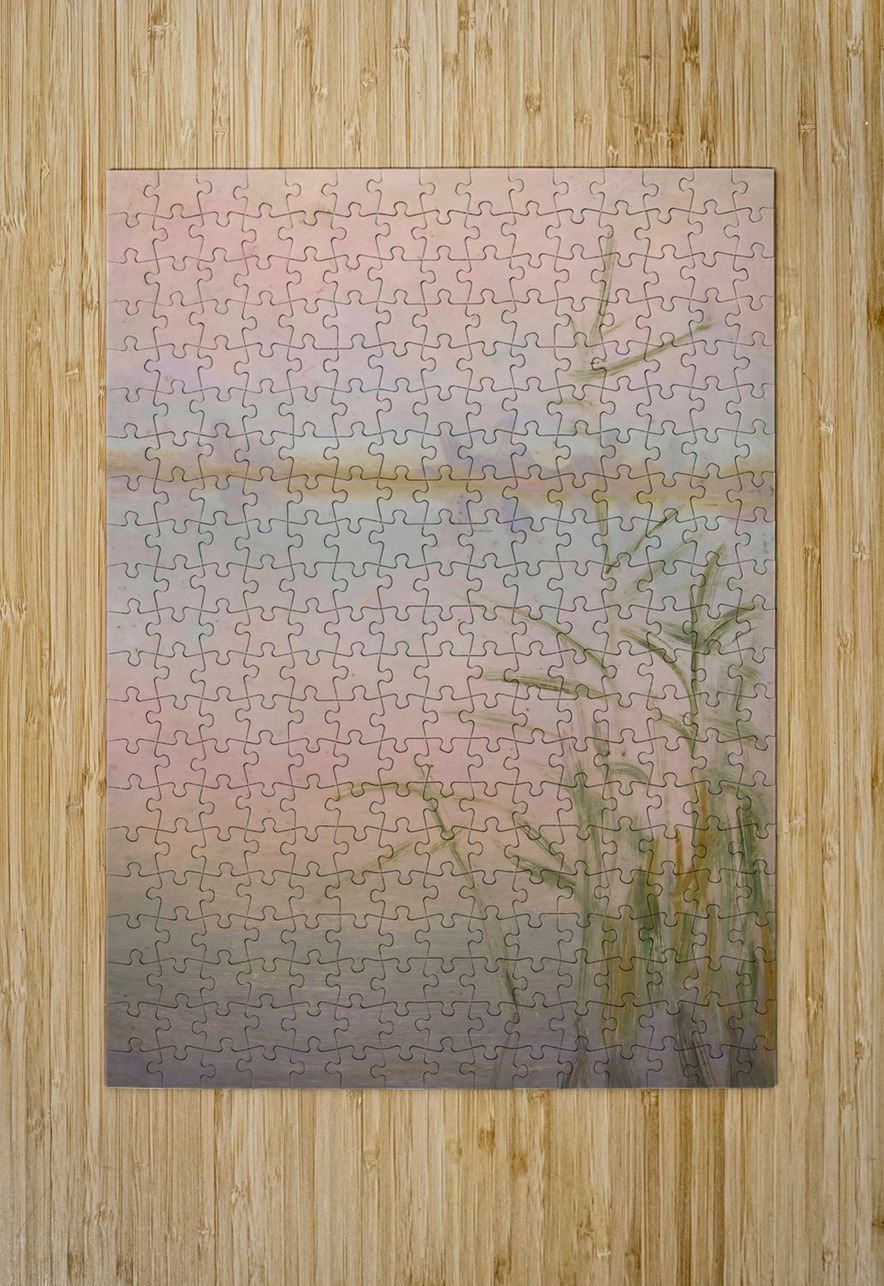 Reeds at the lake 1910  Row One Brand Puzzle printing