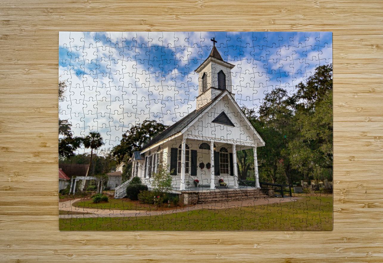Edisto Trinity Episcopal Church Norma Brandsberg Photography Puzzle printing