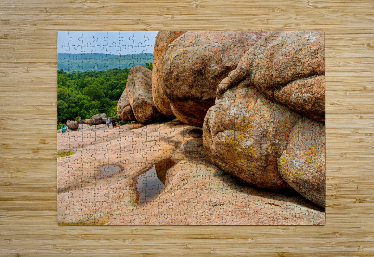 Hiking By Elephant Rocks Jennifer White Puzzle printing