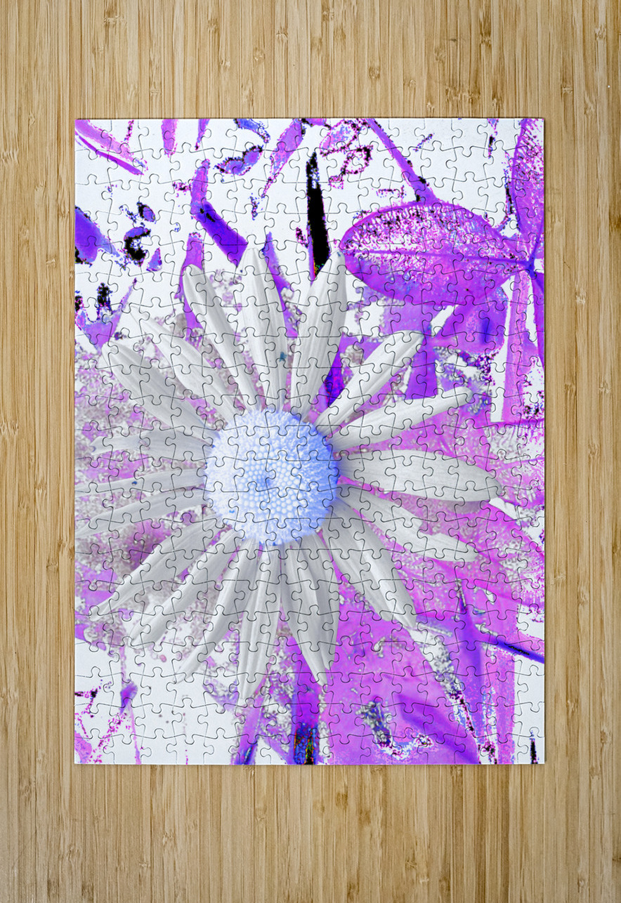 Cool Vivid Abstract Daisy Catriona Roberts Nature Photography and Designs Puzzle printing