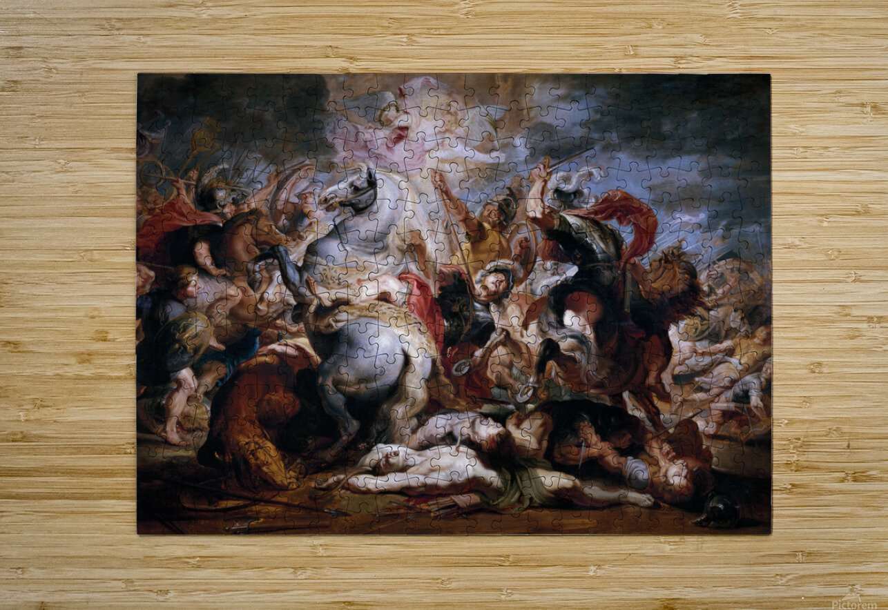 Morte di Decio Mure Bozzetto by Peter Paul Rubens xzendor7 Puzzle printing