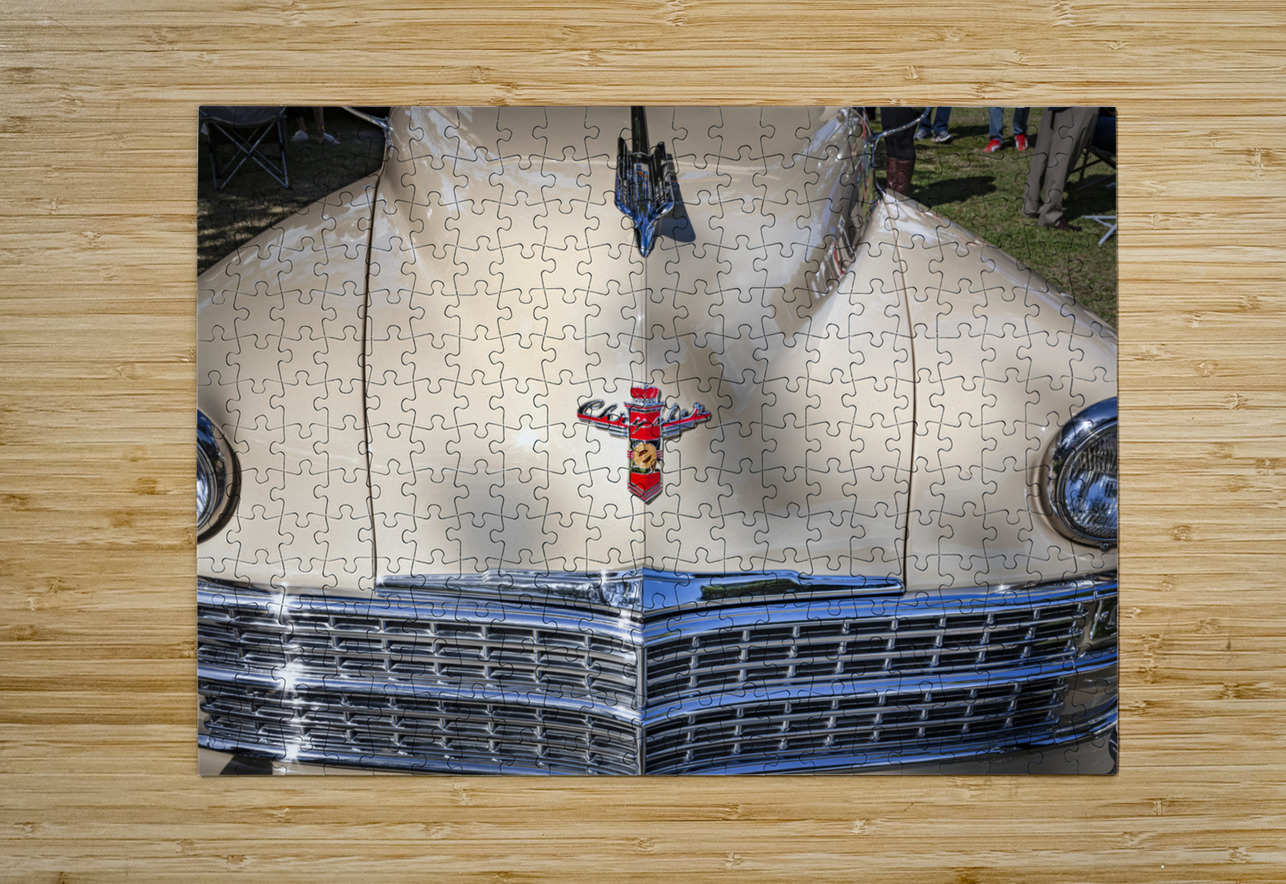 1947 Tan Chrysler Town And Country Sedan 4 Door X1 9 Rich Franco Puzzle printing
