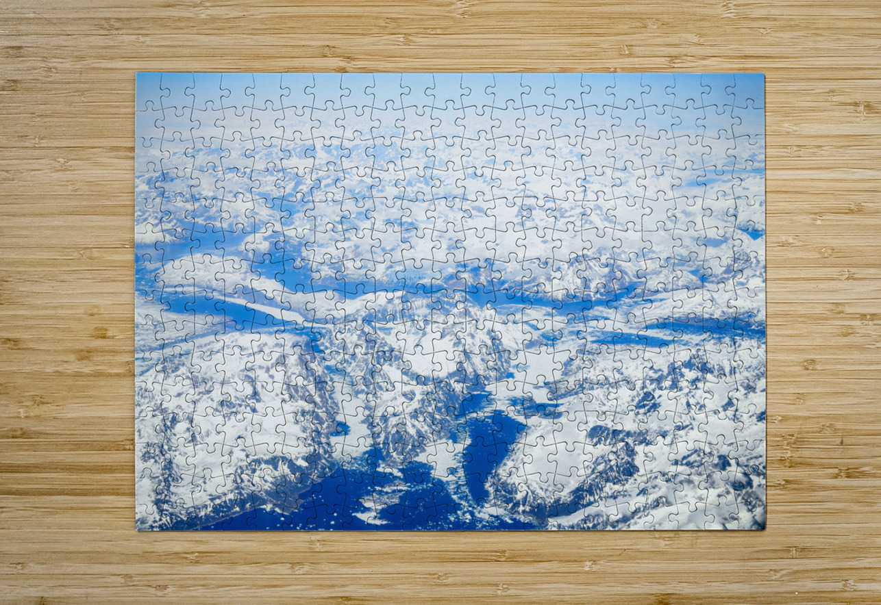 Flying Over Greenland Thea Menagh Puzzle printing