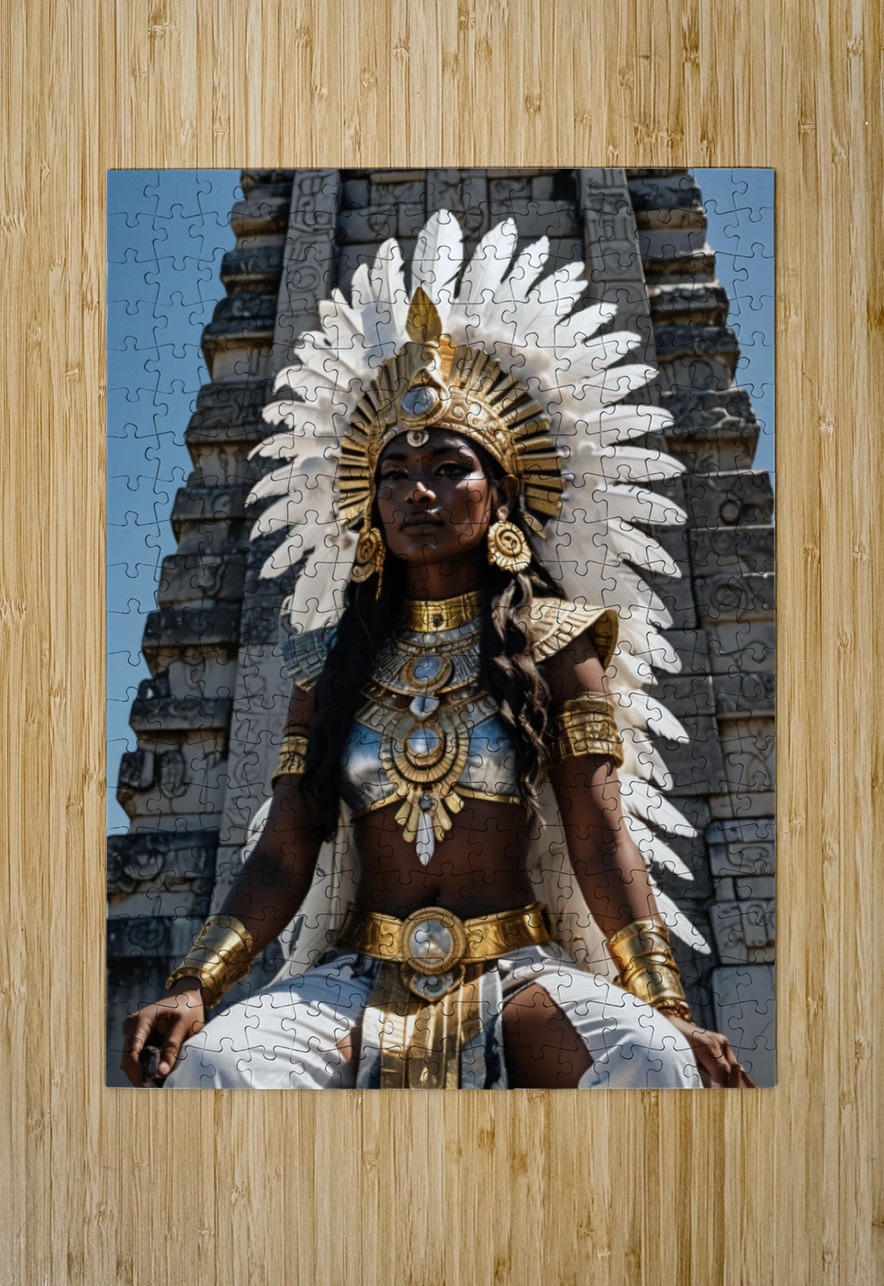 Aztecka Winston Lloyd Puzzle printing