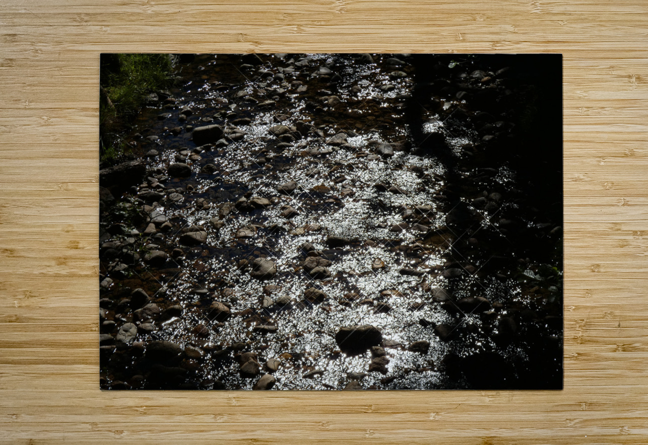 Sparking Water of the Scottish Highlands Catriona Roberts Nature Photography and Designs Puzzle printing