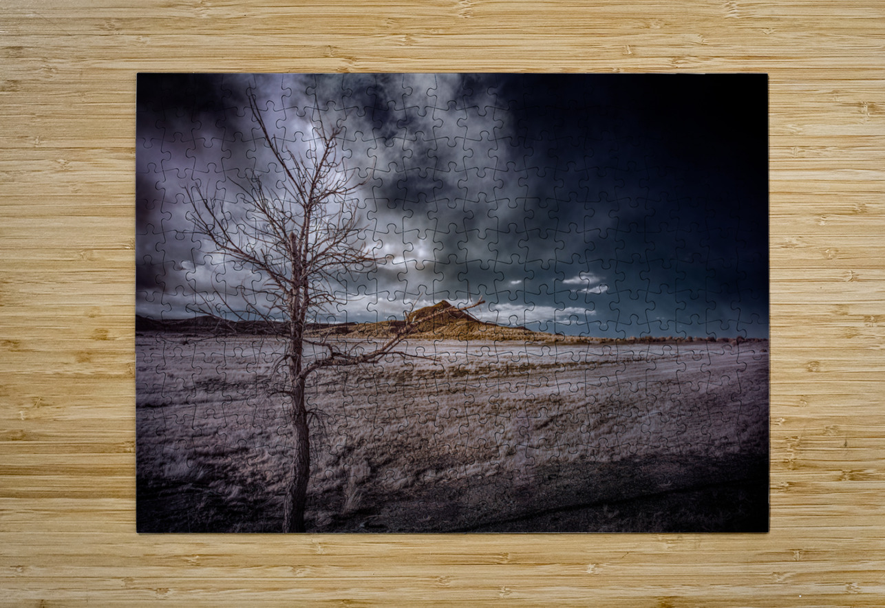 Realm of the Unknown: Lone Tree Mount Dream World Images Puzzle printing