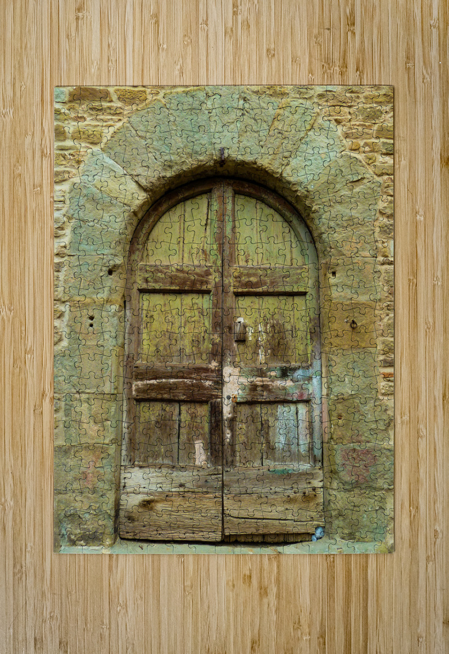 Rustic Tuscan Door Norma Brandsberg Photography Puzzle printing