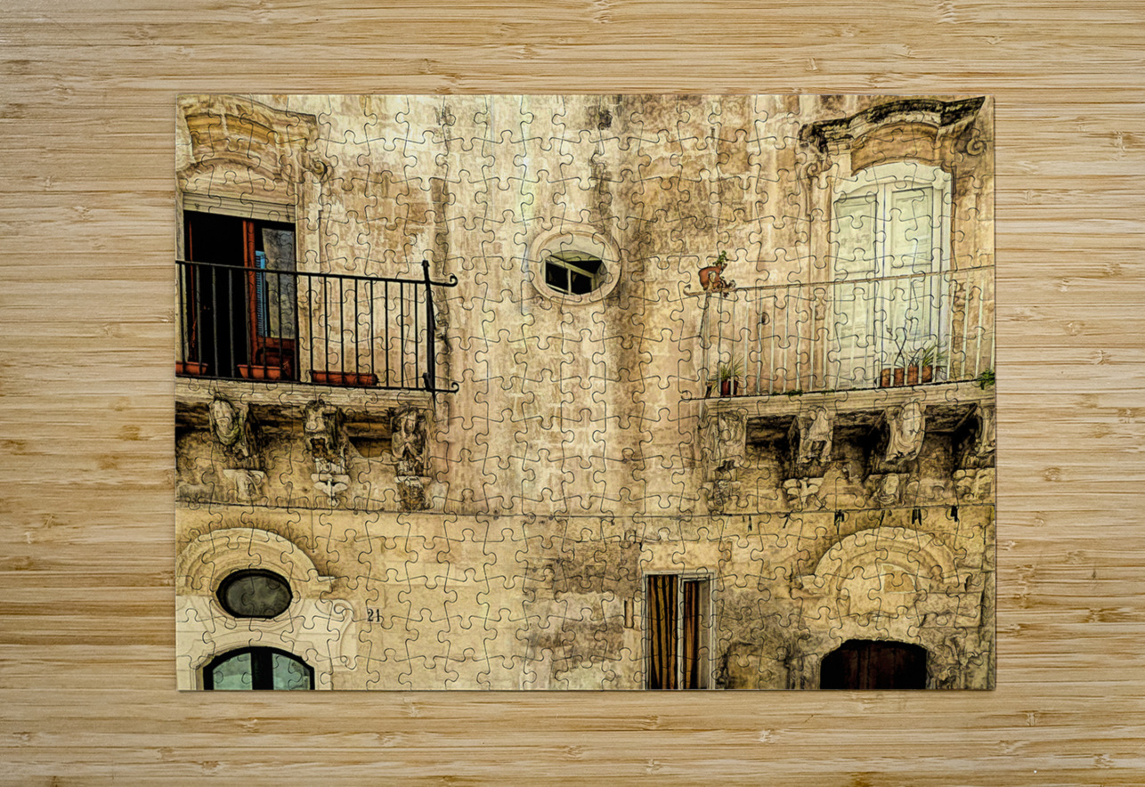 Pulgia Four Ancient Doors in Lecce Norma Brandsberg Photography Puzzle printing