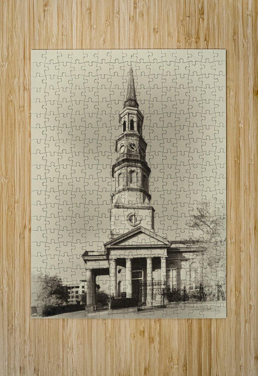 Old Charleston Church  Norma Brandsberg Photography Puzzle printing